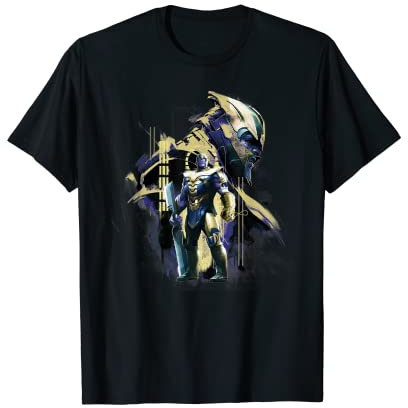 Marvel Avengers: Endgame Thanos in Gold Armor T-Shirt T-Shirt