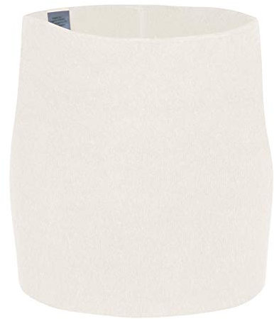 wobera ANGORA Nierenwärmer oder Leibwärmer für Damen und Herren, höhere, kräftige Ausführung (Gr. XL, Farbe: weiß)