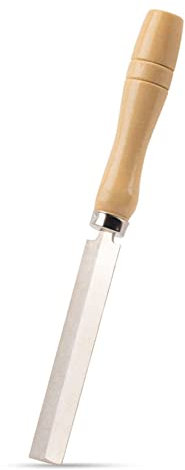 Lima romboidal con mango de madera, para el procesamiento de herramientas, vidrio, cerámica, piedras preciosas, etc.(5Inch)