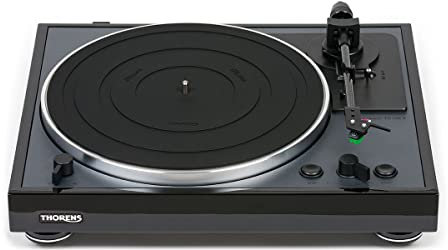 Thorens TD 102 A - Giradischi nero lucido