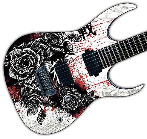 GS81 Aufkleber für Gitarre, Bass oder Akustik, laminiert, Vinyl