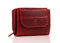 MATADOR Portefeuillepour Femme en Cuir Véritable avec Protection RFID certifié TÜV | Porte Monnaie Femme avec boîte Cadeau | Porte-Monnaie avec YKK Fermeture éclair | Porte-Cartes Rouge