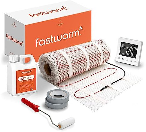 Fastwarm 150W Electric Underfloor Heating Sticky Mat Kit