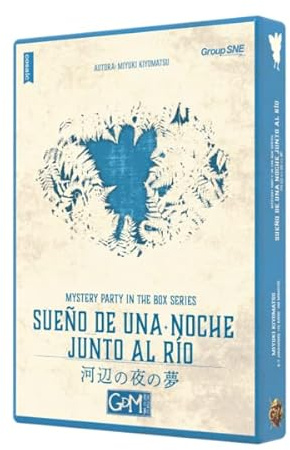 GDM Games (GDMG6) - Sueño de una Noche Junto al río - Mystery Party in The Box Series - Juego de Mesa - Role Play Game - de 7 a 9 Jugadores - a Partir de 15 años.180 min, GDM2154