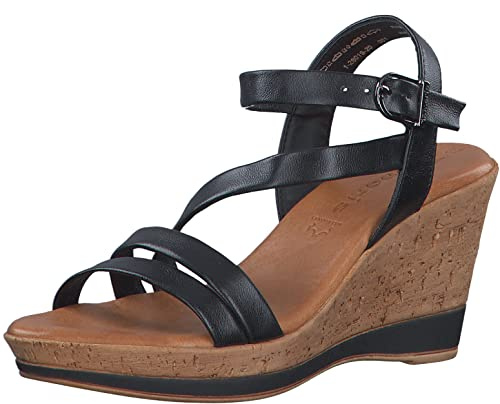 Tamaris Damen Sandaletten, Frauen Sandalen,TOUCHit-Fußbett
