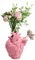 LIBOOI Anatomische Herz-Vase, Harz-Herz-Form, Blumenvase, kreative menschliche Herz-Kunst, Blumentopf, Schreibtisch-Ornament für Zuhause, Büro, Tischdekoration