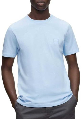 BOSS Men's Tales T_Shirt, Open Blue460,