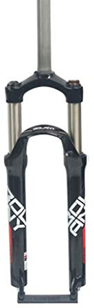 KANGXYSQ 26/27.5/29 Zoll Federgabel Federung,Magnesiumlegierung Mountainbike Gabel Mountainbike Cityräder Luftdruck Vorderradgabel (Size : 27.5in)
