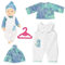 TZQFROCE Kleidung Outfits für Baby Puppen Junge Kleidung Kleidung Puppenkleidung 35-45 cm mit Hut Langarm Hose für Kinder Mädchen Jungen - Einhorn
