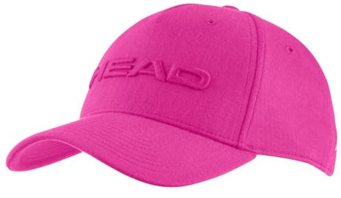HEAD Unisex-Adult Baseball Cap, Vivid pink, One Size