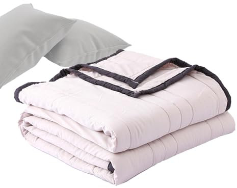 Mantas refrescantes para personas que duermen con calor, manta de enfriamiento fina transpirable para sofocos, edredón enfriador reversible, edredón ligero y refrescante lavable a máquina para dormir,