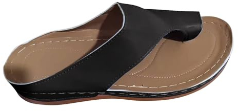 Tong Orthopédique Femme Claquette à Soutien Plantaire Confort Anti-dérapant Chaussons Compensées Douces Pantoufle Plateforme de Marche Plage Nu Pieds Tongs Claquettes Mousse de Yoga Piscine Chaussures