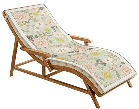 GAOXIAO Cojines para Tumbonas De Exterior, Cómodo Plegablecolchoneta Hamaca Jardin, Antideslizante Lavable Silla Almohadón para Interiores Y Exteriores, Jardín, Terraza Sofa Patio