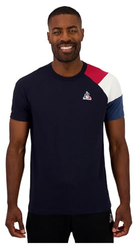 Le Coq Sportif Homme Bat SP Tee N°1 M T-Shirt, Bleu, XXL EU