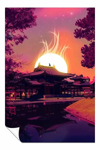 Panther Print Poster The Last Samurai, ungerahmt, Bilder für Wände, Schlafzimmer, Wohnzimmer und Badezimmer, 76 x 51 cm