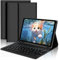 Coque Clavier pour Samsung Galaxy Tab A9 8.7‘' 2023, AZERTY Français Étui Clavier Magnétique Bluetooth sans Fil Etui Housse avec Pen Holder pour Samsung Tab A9, Noir