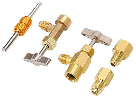 Adaptateur R1234Yf, Vanne de Robinet de Canette Auto-scellante R134A