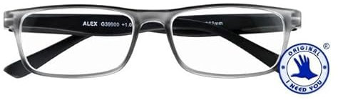 Lesebrille ALEX, anthrazit, +1.50 dpt