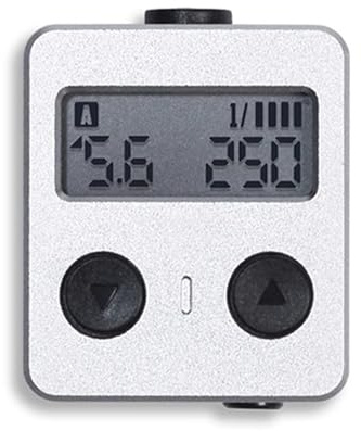 Camera Top Light Meter, Ambient Light Digital Exposure Meter, 30° FOV, with OLED Screen, for Film Cameras, Photography and Studio Use, Silver