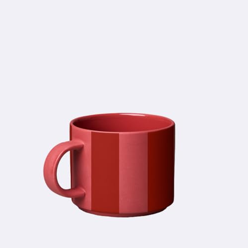 chic.mic GOOD MOOD Porzellantasse - Kaffeetasse (salsa striped)