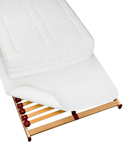 Moon-clean - Molton Nadelfilzschoner Matratzenunterlage mit Noppen - 100% Polyester - rutschfest - Made in Germany (80x200)