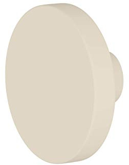 Türknauf (6 Einheiten). kreisförmig Für Kindermöbel. beige Lackierung. Maße: 6 * 6 * 3 cm