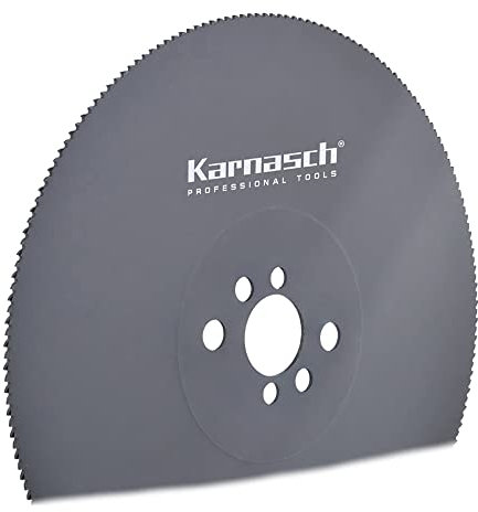 Karnasch 51300400090 HSS-Co5 Metallsägeblätter für Kreissäge, Dampf, 400 mm Durchmesser, 3 mm Dicke, 32 mm Bohrung, ohne Zähne