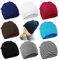 DRESHOW 8 Stücke Unisex Mütze Hut Junge Mütze Frühling Mützchen Kleinkind Wendemütze Jersey Slouch Beanie Bekleidung Unisex Infant Hut Kindergarten Mütze