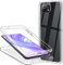 CHIMUCO Cover Compatibile con Xiaomi Mi 11 Lite, 360 Gradi Trasparente Ultra Sottile in Silicone TPU Anteriore e PC Indietro Custodia Cellulare Bumper Protezione Premium Resistente Case