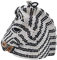 Boutique De FGG Damen-Clutch mit Pferdekopf, Kristall, Tier, Strass, Abendhandtaschen, Party, Kristall, Clutch, Mini, Zebra, Mini