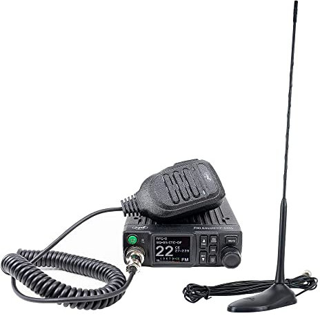 CB PNI Escort HP 9700 USB Radio and CB PNI Extra 45 Antenna with Magnetic Base