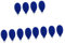 OSALADI 3sets Camera Cleaning Blowing Ball Air Duster for Dust Removal Silicone Suction Bulb Extendable 4pcs*3