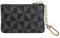 Porte Monnaie Femme,Petit Porte Monnaie Femme avec Fermeture éclair,Portefeuille Portable avec Porte-clés,Mini Porte-Monnaie pour Homme et Femme (Noir)
