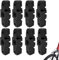 LIFENGFF 8 Stück Bremsbeläge Fahrrad Bremsschuhe Für Magura Hs11/ Hs22/ Hs24/ Hs33 Bremsbeläge Hydraulische Bremsenfür Magura Mit 2 Stück Fahrrad Bremshebel Hülle Schwarz