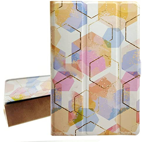 Tablet Funda Compatible para Ziovo Z138 10 Pulgadas Funda para Tablet Soporte Cuero Case Cover CSLX