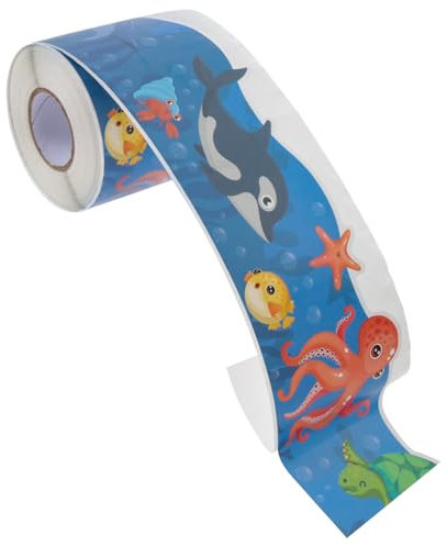 NUOBESTY Cartoon Bulletin Board Grenze Grenze Papier Dekorative Aufkleber Für Tafel Pinnwand Fenster Klassenzimmer Büro Party Requisiten Mit Selbstklebenden Bordürenstreifen Für Glatte