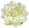 F Fityle Stoffblumenbrosche, Anstecknadel, Haarschmuck, handgefertigt, Ansteckblume, Haarspange, Rosenbrosche für Zeremonie, Bankett, Party, Anzug, Beige
