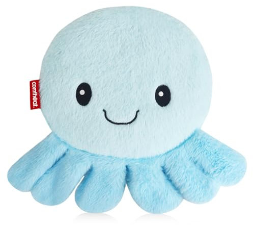comfheat Octopus Mikrowelle Heizkissen für Schmerzlinderung, unsparfümierte Mikrowellenheizkissen gefülltes Tier für Krämpfe, Muskeln, natürliche Hitze Pack feuchte Hitze mit waschbarer Abdeckung