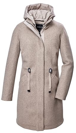 G.I.G.A. DX Damen Fleece Parka mit abknöpfbarer Kapuze GW 46 Wmn Prk