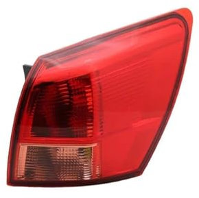 Für N&issan Für Qashqai 2007 2008 2009 2010 Auto Innen Außen Rücklicht Signal Bremsleuchte Rücklicht Rücklichter ohne Glühbirne (außen Links)