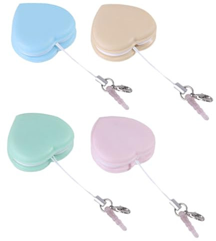 COLLBATH Lot De 4 Essuie-glaces Doux Pour Écran De Téléphone Anti-rayures Réutilisables Pour Porte-clés