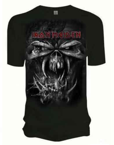 Rock Off officially licensed products Iron Maiden Final Frontier Eddie Vintage T Shirt L Black