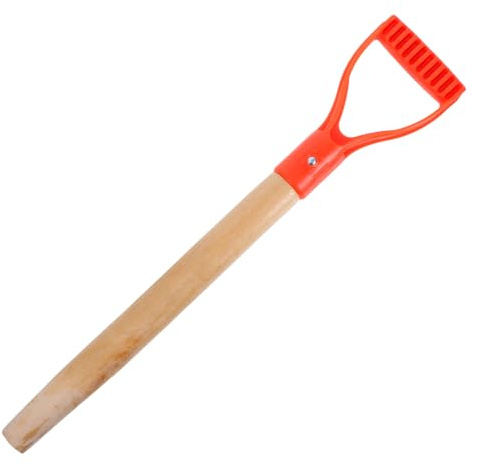 GALPADA Replacement Wooden Shovel Handle for Garden Tools d Shaped Pitch Fork Grip Handle for Scoop Hoe Rake for Garden Cleaning