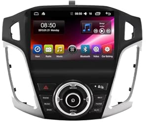 Touch Screen Radio Stereo Auto 2 Din per Ford Focus 3 MK3 2011-2017 Car Radio Bluetooth/Wifi Car Stereo, Controllo Del Volante, Fm Controller Volante, 4 Nucleo 1G+16G