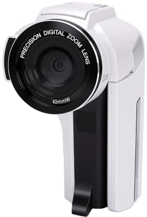Luocute 8K Video Camera, 75MP 16X Digital Zoom Dual Lens Camcorder with WiFi, 3 Inch Screen, Night, Pause Recording, Slow Motion, External Mic Support for Travel Vlogging