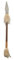 Viving Costumes Viving COSTUMES204768 Indian Spear (43 x 3.5 x 2 cm), Taglia Unica