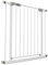 hauck Barrera Seguridad Niños Escalera Stop N Safe 2 - Vallas Infantiles Sin Agujeros - Mecanismo Doble Cierre - Barrera para Perros - Baranda Bebes Seguridad - 75 a 80 cm Metal Blanco