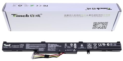 Tanch Laptop Batterie A41-X550E für ASUS A450 X450 X451 X450E K751L R751LN R752L R752LN X751BP X550E F450J P750LB X55LMH 15V 2950mAh 44W