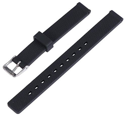 Hemobllo Waterproof Silicone Watch Strap 0.63In Replacement Band Adjustable Unisex Wristband for Sports and Outdoor Activities