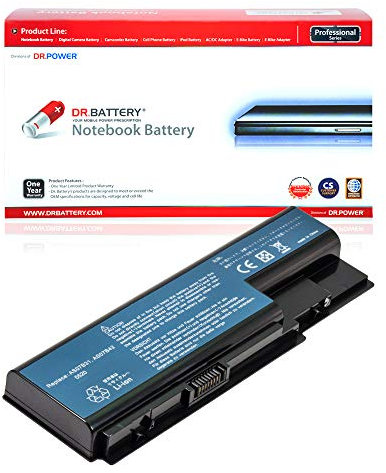 DR. BATTERY AS07B31 Battery Compatible with Acer AS07B41 AS07B51 AS07B61 AS07B71 AS07BX1 AS07BX2 Aspire 5220 5720 5730 5520 6930 7720 5315 Gateway MD2614u MD2614 MD2601u [11.1V / 49Wh]
